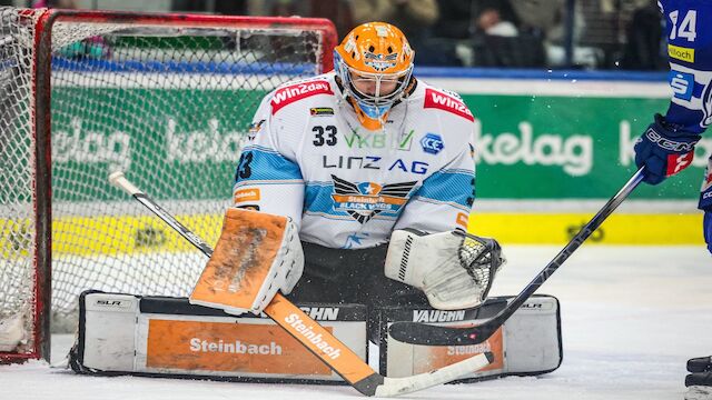 Black Wings Linz setzen weiter auf bewährtes Torwart-Duo