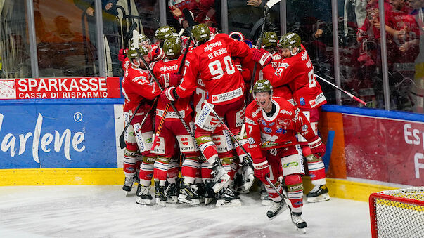 Bozen biegt Caps im ersten ICE-Halbfinale in der Overtime