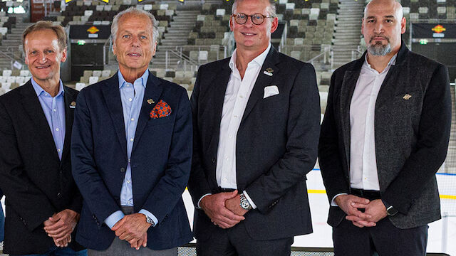 Das ist das neue Vorstandsteam der Vienna Capitals