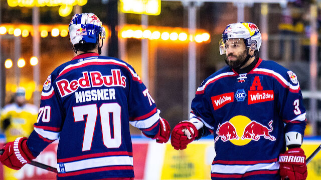 ICE-Champion Red Bull Salzburg bindet zwei Top-Scorer