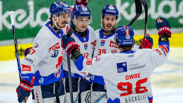 13 Tore! Innsbruck erwischt den Tabellenführer eiskalt