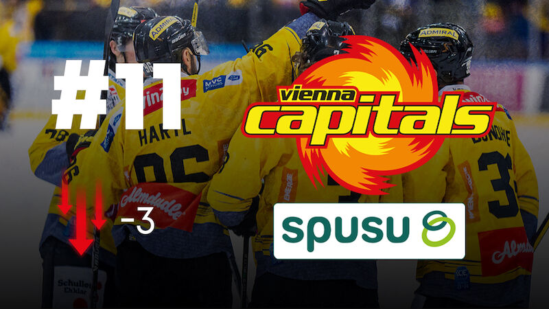 Vienna Capitals (12-3-3-19)