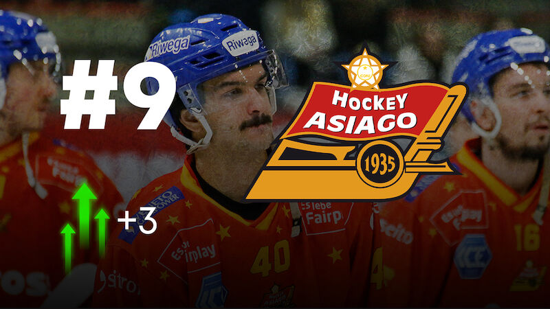 Asiago Hockey (4-0-1-7)