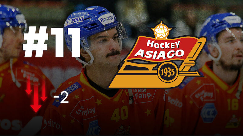 Asiago Hockey (5-0-1-9)