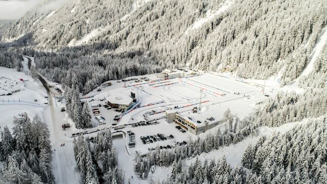 HC Pustertal bastelt an Freiluftspielen in Biathlon-Arena