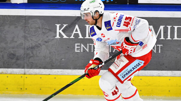 Black Wings Linz verpflichten KAC-Stürmer