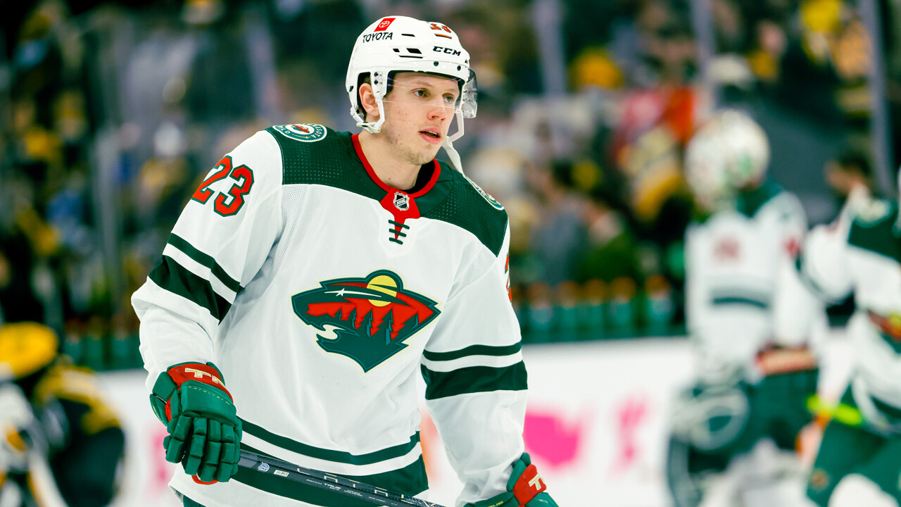 NHL Marco Rossi strebt Durchbruch bei Minnesota Wild an