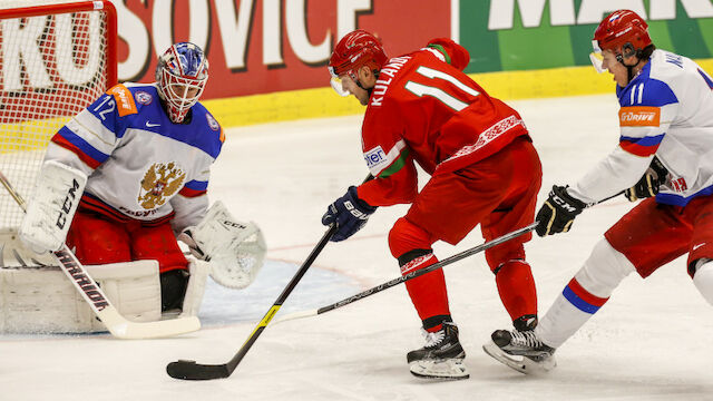 Eishockey: Russland und Belarus weiter ausgeschlossen