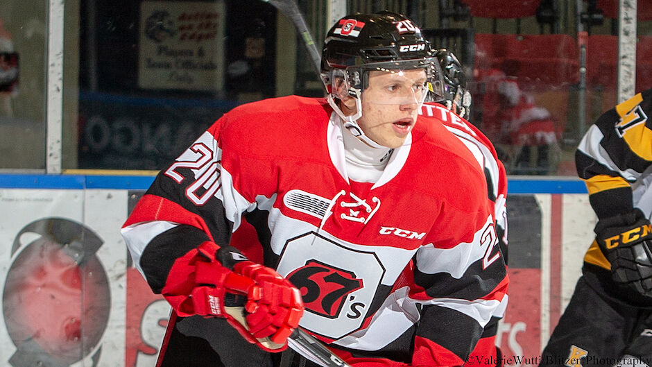 Marco Rossi in OHL "Rookie of the Month" Oktober ...
