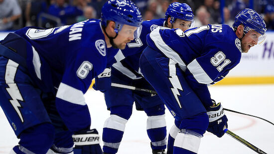 NHL: 33 Torschüsse der Lightning im 2. Drittel