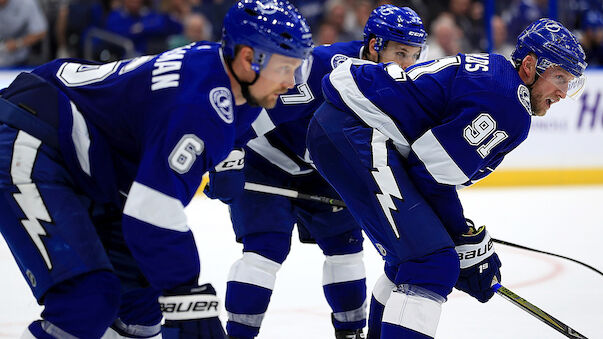 NHL: 33 Torschüsse der Lightning im 2. Drittel