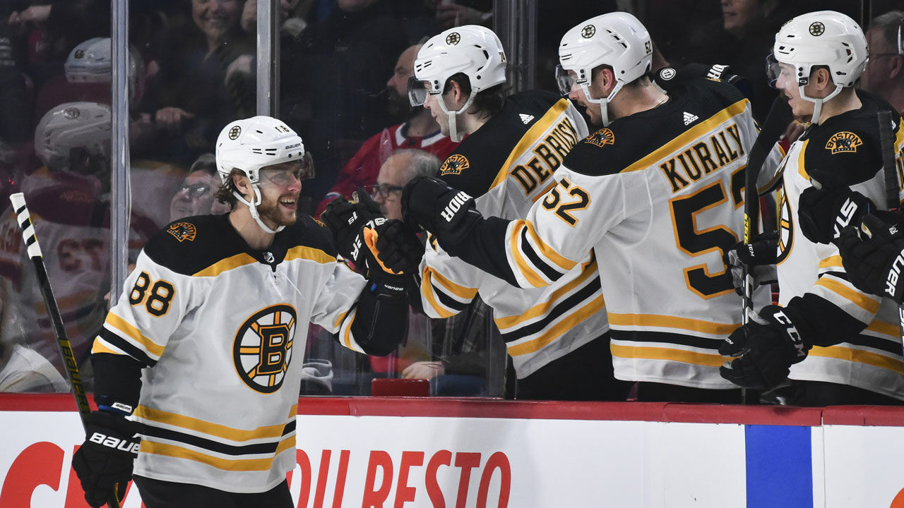 NHL: Pastrnak-Hattrick bei Bruins-Kantersieg über Montreal ...