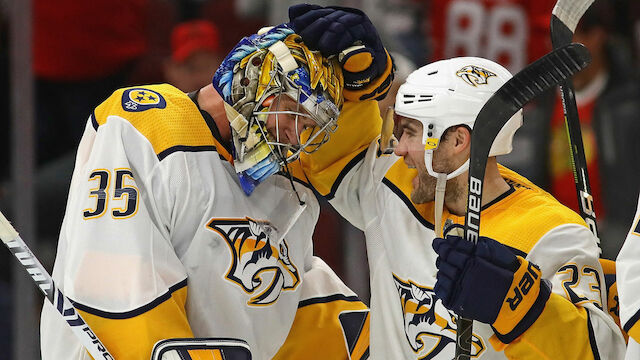 Predators Rinne mit erstem Goalie-Tor seit 2013