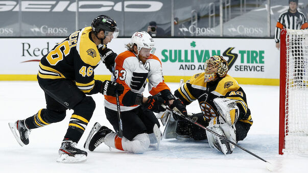 Raffl verliert mit Flyers im Shootout gegen Boston