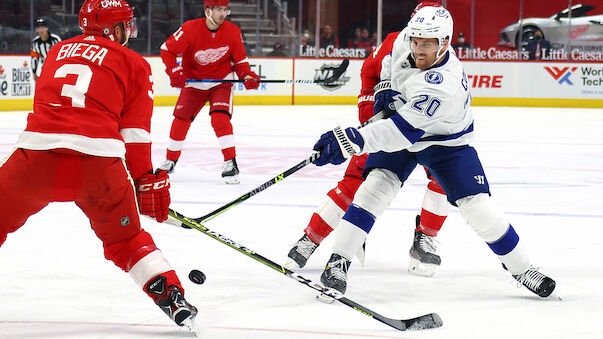 Blitz-Tor bei Lightning-Sieg gegen Red Wings