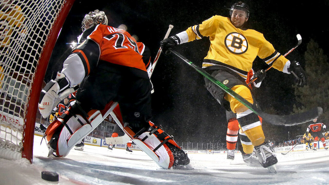 Nhl Flyers Verlieren Tor Spektakel Am Lake Tahoe Gegen Boston Wintersport Nhl