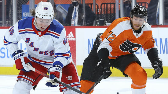 New York Rangers demütigen Flyers und Raffl erneut
