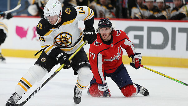 Washington verliert ohne Raffl in Boston