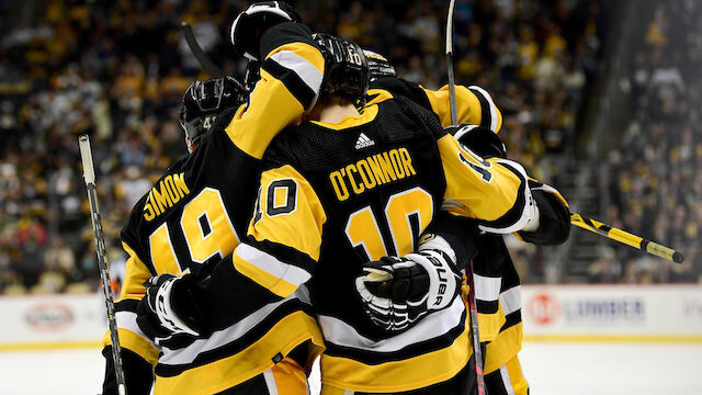 Penguins gewinnen Tor-Spektakel gegen Sharks