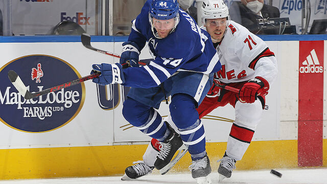 Maple Leafs gewinnen NHL-Topspiel gegen Hurricanes