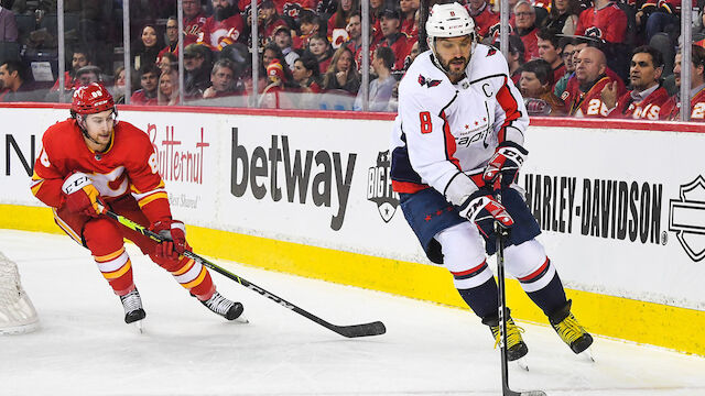 766. Tor in der NHL! Ovechkin holt Jagr ein