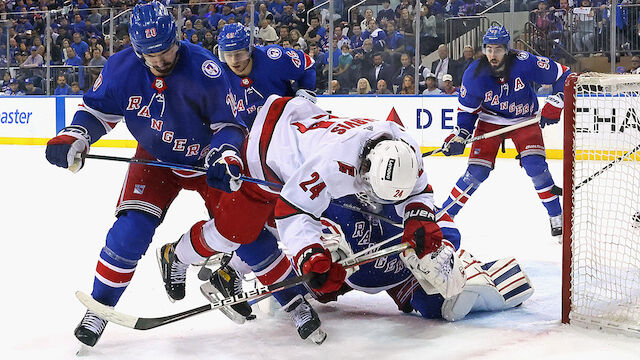 Rangers retten sich gegen Hurricanes in Spiel 7