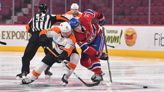 Canadiens beenden gegen Flyers Niederlagenserie