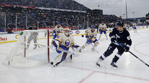 Sabres gewinnen Freiluftspiel gegen Maple Leafs