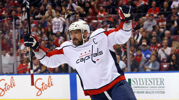 Alex Ovechkin bejubelt 741. Tor und 600. Assist