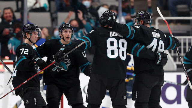 Sharks beißen gegen Hurricanes in Overtime zu