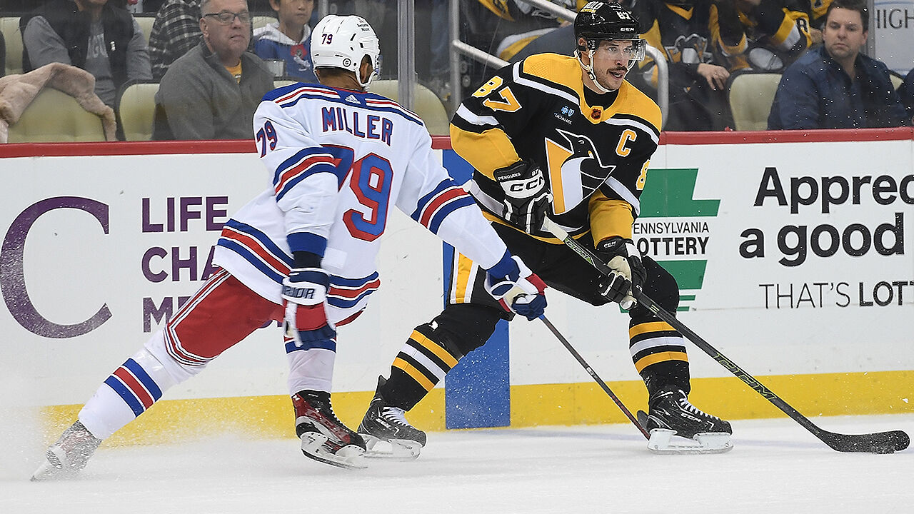 Pittsburgh Penguins end New York Rangers winning streak