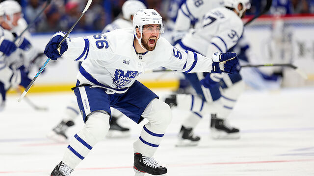 Bann gebrochen! Maple Leafs überstehen erste Playoff-Runde