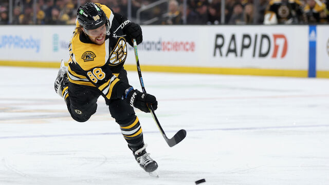 NHL: Pastrnak-Doppelpack sichert nächsten Bruins-Sieg