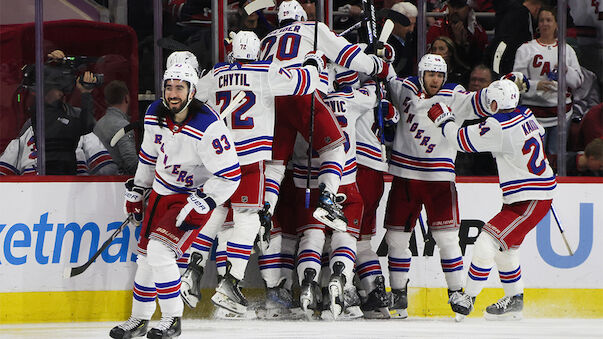 Wieder in OT! Rangers mit einem Bein im Conference-Finale