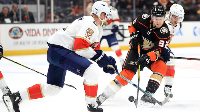 NHL: Ducks misslingt spätes Comeback gegen Panthers