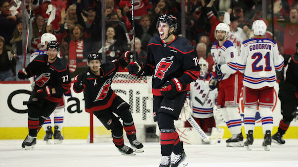 Carolina setzt Lebenszeichen in NHL-Playoffs gegen Rangers