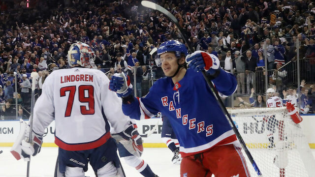 NHL: Rangers gewinnen auch zweites Heimspiel in Playoffs