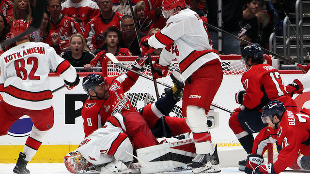 NHL-Playoffs: Rekordtorjäger Ovechkin ist raus