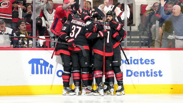 Trotz Ovechkin-Tor: Hurricanes vor NHL-Halbfinal-Einzug