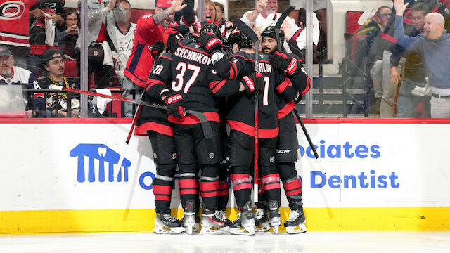 Trotz Ovechkin-Tor: Hurricanes vor NHL-Halbfinal-Einzug