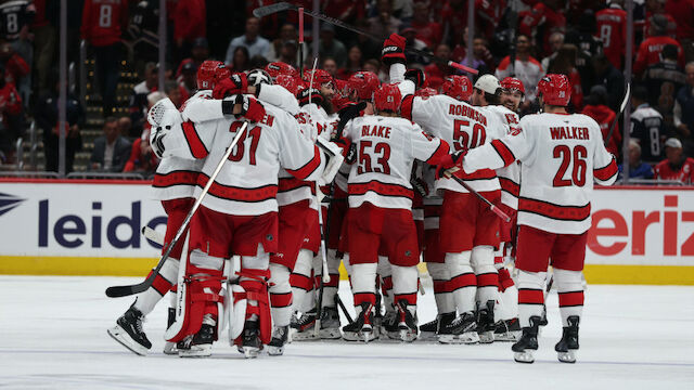 NHL-Playoffs: Carolina gewinnt Krimi bei den Capitals