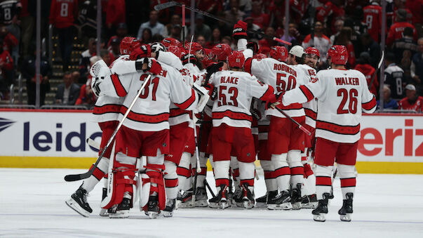 NHL-Playoffs: Carolina gewinnt Krimi bei den Capitals