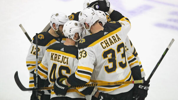 Boston Bruins fixieren Playoff-Platz mit Pleite