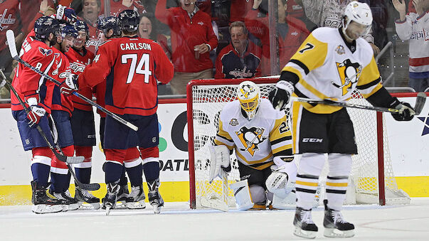 Capitals schießen die Penguins vom Eis