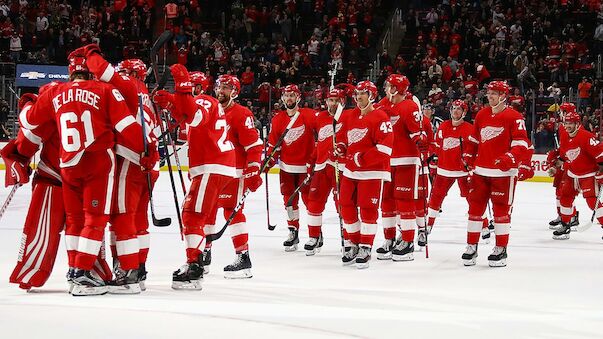 Detroit Red Wings siegen wieder ohne Vanek