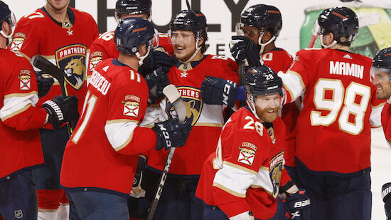 Florida Panthers sichern sich Presidents' Trophy
