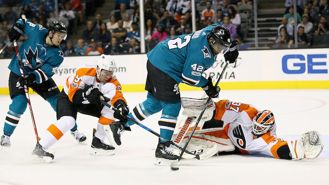 Flyers gewinnen NHL-Auftakt bei den Sharks