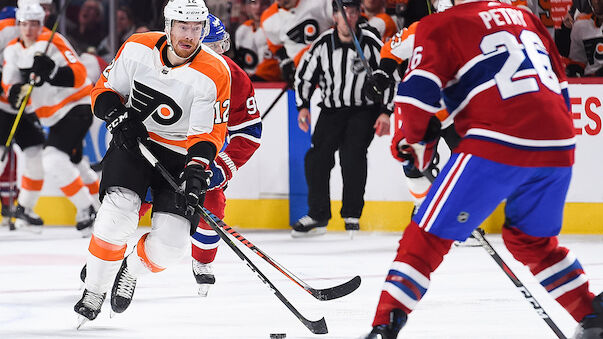 NHL: Michael Raffl fixiert den Sieg der Flyers