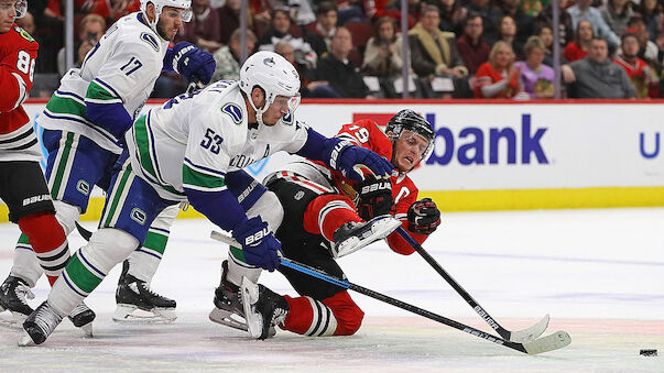 Canucks stoppen Blackhawks-Lauf in Overtime