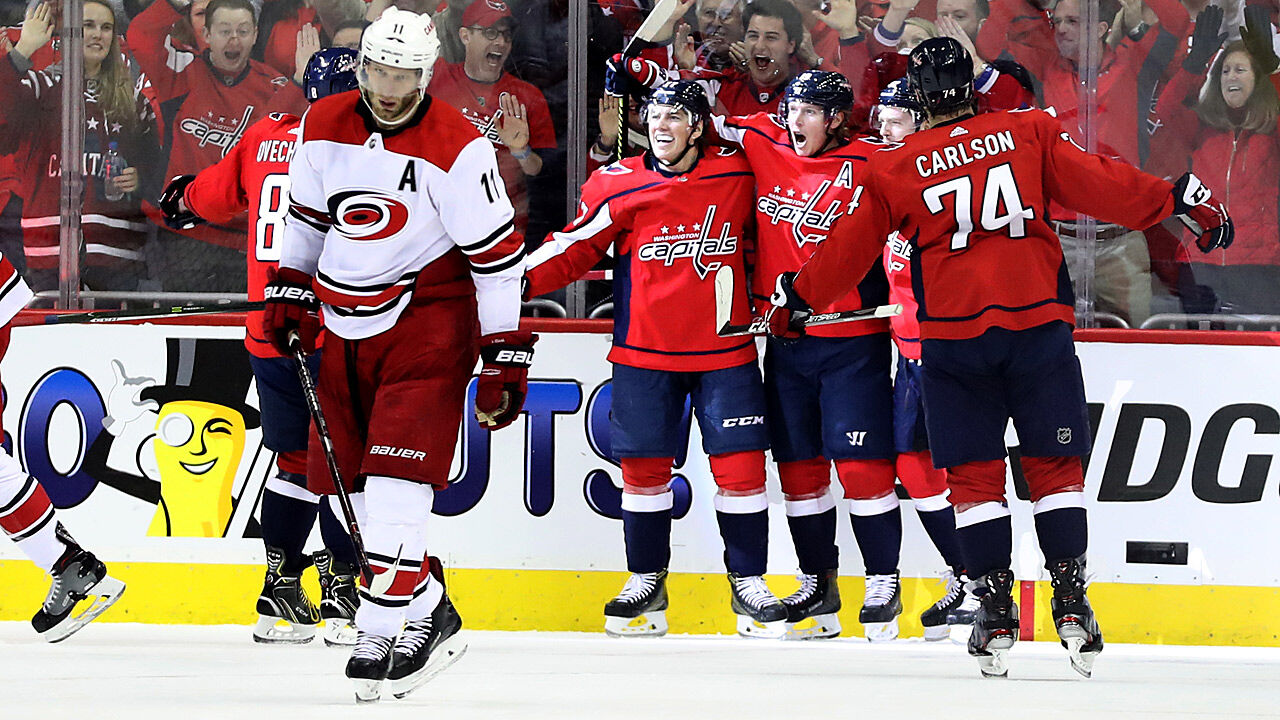Playoffs NHLChampion Washington Capitals startet stark